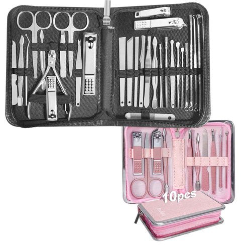 Andrea 30Pcs Manicure Set & 10Pcs Manicure Set