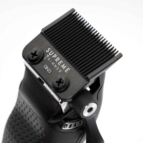 Supreme Trimmer DLC Coated Steel Hybrid Replacement Blade CBH21 | Tade Blade for Darkstar72 Clipper & Most Hair Clippers | Black