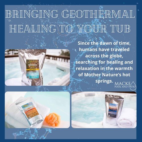 Mineral Salts for Bath - Hot Springs Spa Salt for Skin Soak - Soaking Mineral - Medicine Springs Skin Formula for Relaxation
