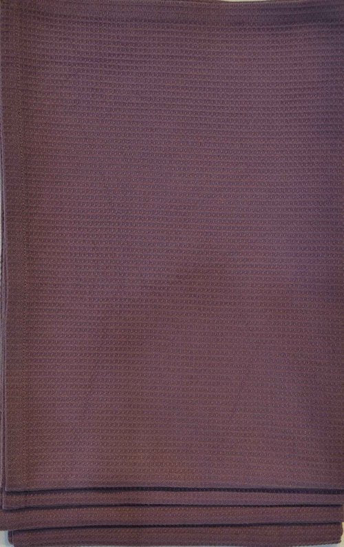 GO GREEN ORGANICS, Waffle Hand Towels Pack of 4, 20X29 INCHES, 100% Natural Organic Cotton GOTS Certified (Burgundy) Super ABSORBANT & Quick Dry, NO SOFTENERS, Environment Friendly
