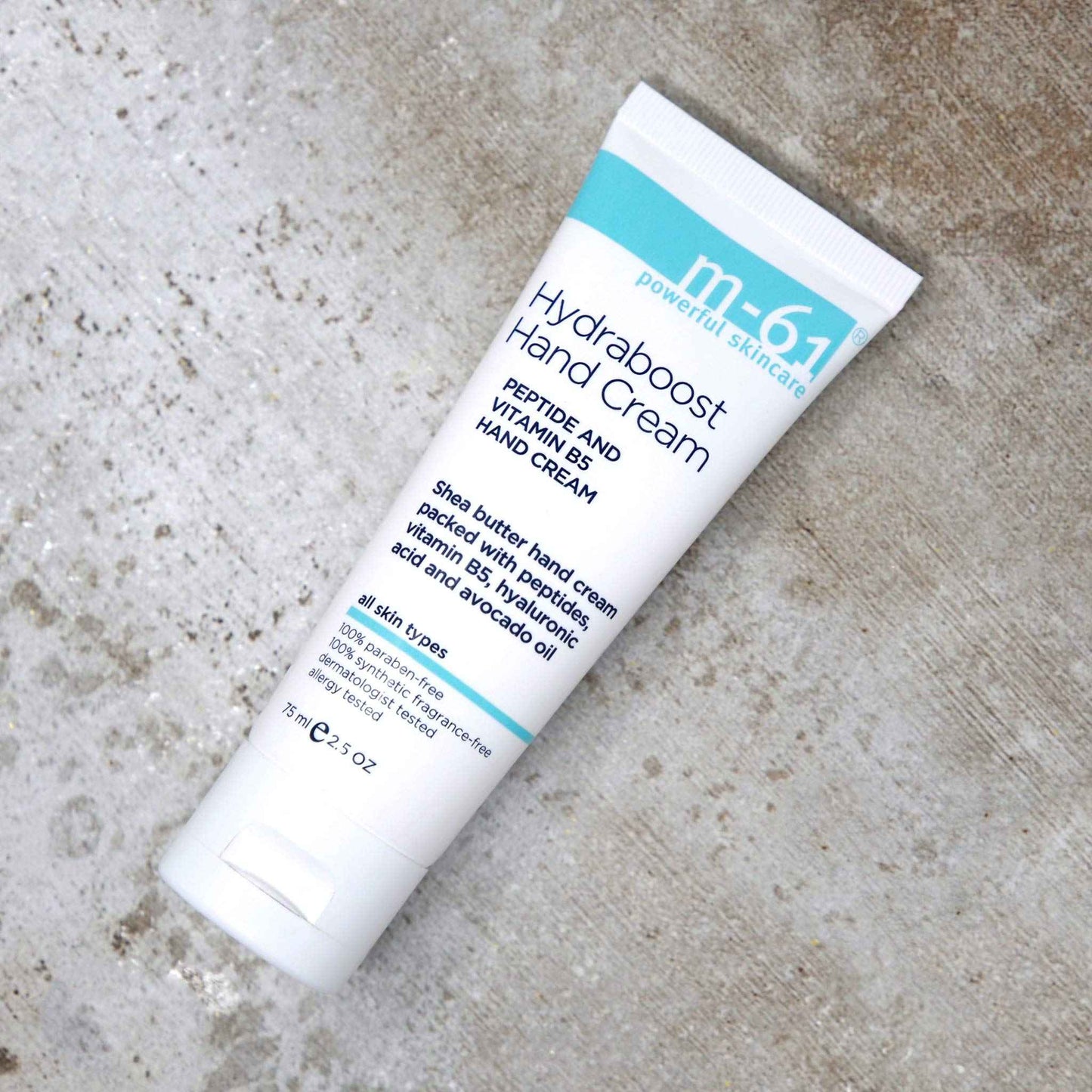 m-61 Hydraboost Hand Cream | Fast-Absorbing, Fragrance-Free Hand Cream with Shea Butter, Hyaluronic Acid, and Vitamin E - 2.5 Fl. Oz.