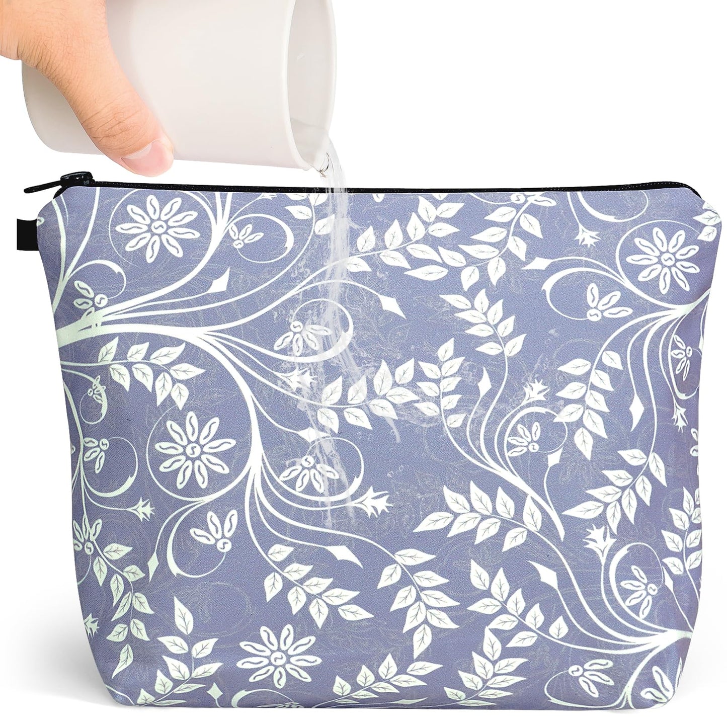 Noozion Large Makeup Bag Cosmetic Bag for Women Travel Bags Makeup Pouch for toiletries Water Resistant Girls Gift