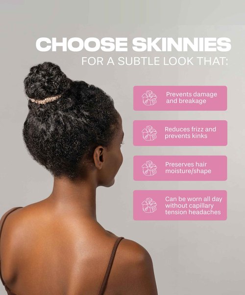 SUNDAYSILKS™ Luxurious Mulberry Silk Scrunchies for Women & Girls | No-Slip, Silky Hair Ties for Natural, Curly, Thin or Thick Hair | Gentle Hold for Ponytails & Sleep | Mini to Large Sizes [6 Pack]