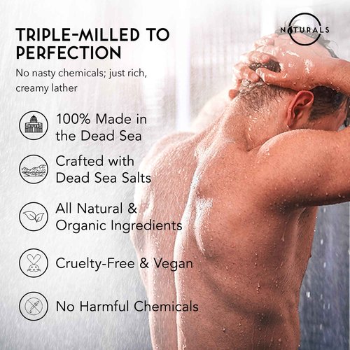 O NATURALS 100% Natural Bar Soap - Gift Set - Organic Ingredients & Essential Oils - Spa Gifts for Women & Men, Body Wash & Face Soap - 10PC Natural Soap Gift Set