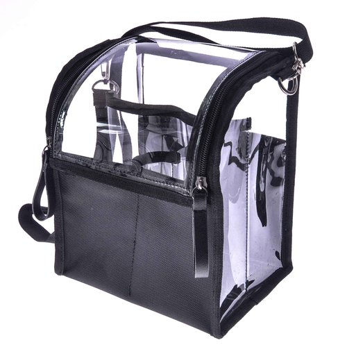Jula Vance Trave Medium Makeup Brush Buddy Makeup Brush Holder Bag Cosmetic Kits Beauty Accessories Storage Organizer Bag with 4 Dividers & Shoulder Straps