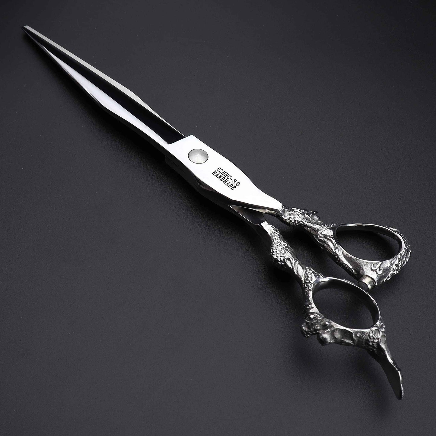 7" 7.5" 8" Professional Hairdressing Scissors Barber Salon Hair Cutting Dragon Shears (Large)
