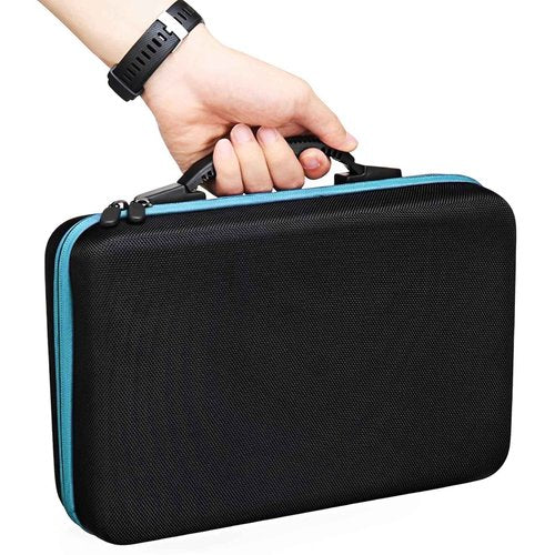 STARVAST 120 Bottle EVA Essential Oil Storage Holder Organizer Carrying Case, Hard Shell Essential Oil Bag with Foam Insert and Carrying Handle Holds 5-15ml Bottles