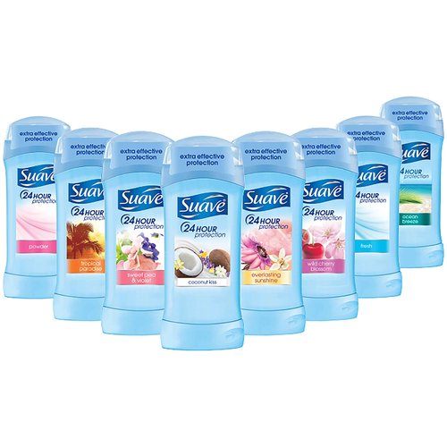 Suave Antiperspirant Deodorant, Tropical Paradise 2.6 Ounce (Pack of 4)