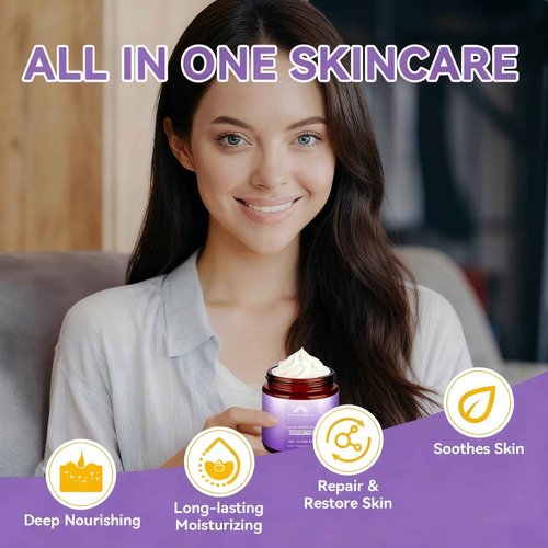 Beef Tallow for Skin, Hydrating Tallow and Honey Balm, Nourishing Grass-Fed With Honey Moisturizer – Natural Skincare Tallow Balm for Dry, Sensitive, or Irritated Skin- Unscented-4oz