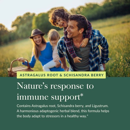 Gaia Herbs Astragalus Supreme - Immune & Antioxidant Support* - Herbal Supplement with Astragalus Root, Schisandra Berry & Ligustrum - 60 Vegan Liquid Phyto-Capsules (15-Day Supply)