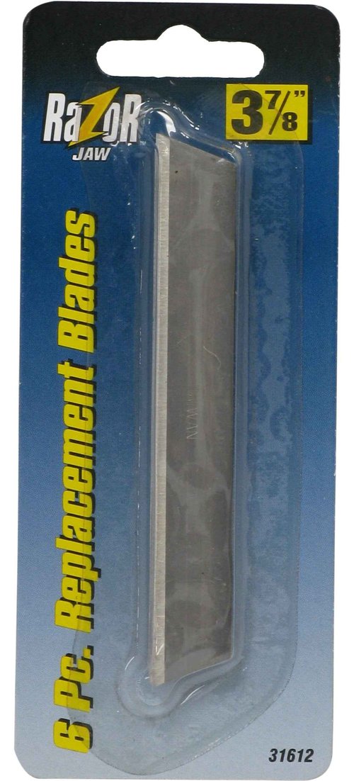 Allied Tools 31612 6 Pc. Razor Jaw Replacement Blades - 3 7/8"