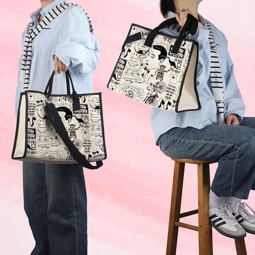 MNIGIU P-ee Herman Playhouse Tote Bag P-ee Herman Fan Gift P-ee Herman Merchandise (PlayTB)
