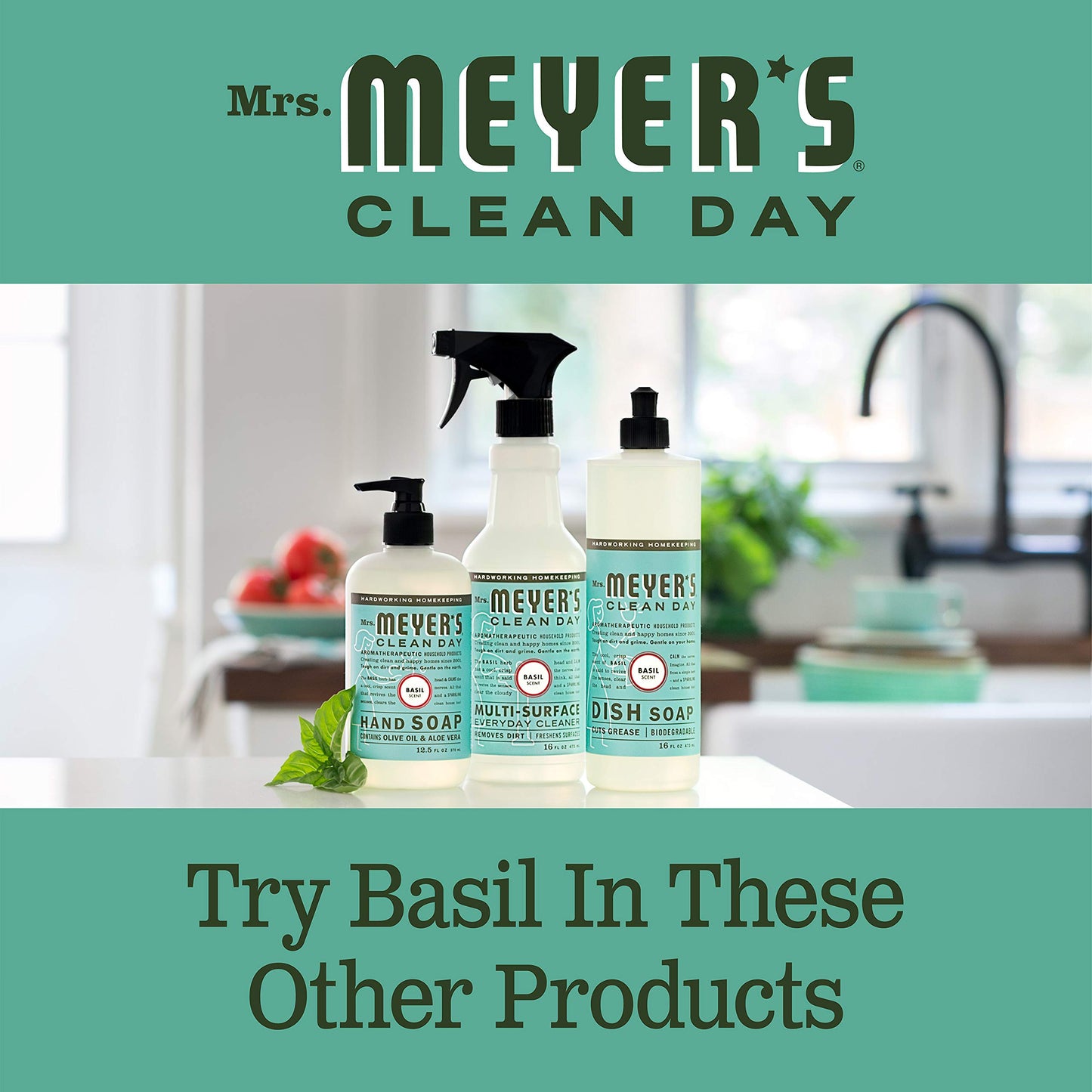 MRS. MEYER'S CLEAN DAY hand soap Scent Variety Pack, (Peppermint + Iowa Pine + Orange Clove)