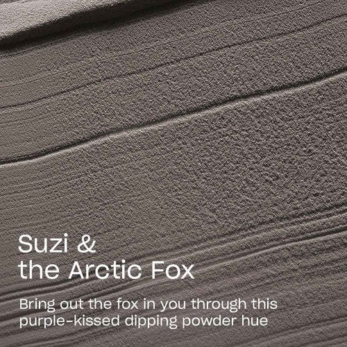 OPI Powder Perfection Suzi & the Arctic Fox Opaque Dark Gray Crème Nail Dipping Powder Acrylic Alternative