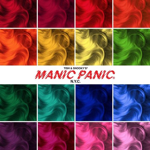 MANIC PANIC Flash Lightning Hair Bleach Kit - 40 Volume Developer + Bleach Powder - Lifts Hair Color Up to 7 Levels - Lightener for Extra Dark Shades - Vegan & Cruelty-Free (3 Pack)