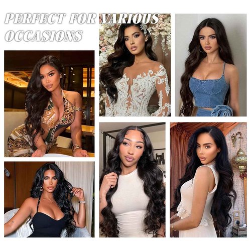 16A Raw Body Wave Bundles Human Hair 100% Human Hair Bundles,Triple Lifespan Virgin Remy Hair Extensions,Keep Texture Silky Soft After Multiple Washes (Body Wave 1 Bundle, 18 Inch)