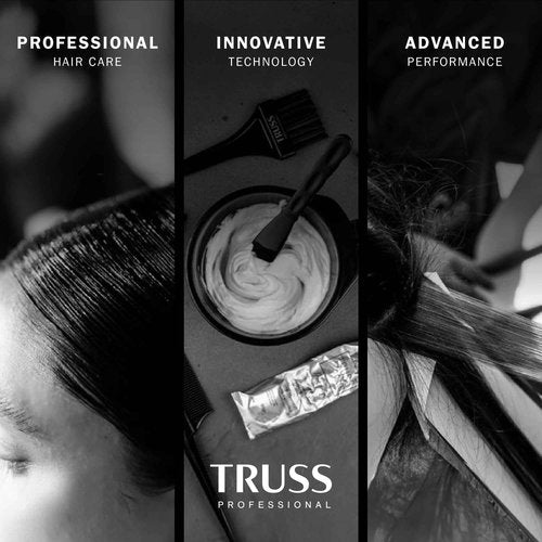 TRUSS Equilibrium Shampoo for Oily Hair - Itchy Scalp Treatment for Color-Treated Hair - Helps Balance Oily Scalp & Dry Ends - Hydrating & Cleansing Formula - Salt & Dye-Free (10.14 oz)