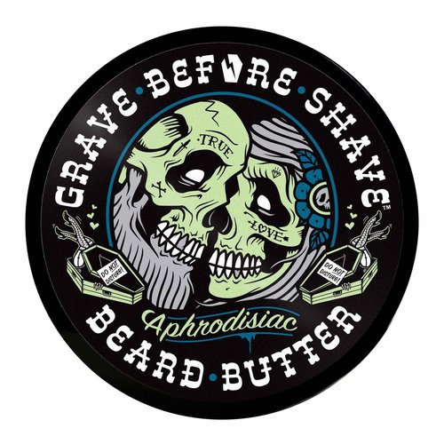 Grave Before Shave Leather/Cedar-wood scent Beard Conditioning Butter 4 oz.