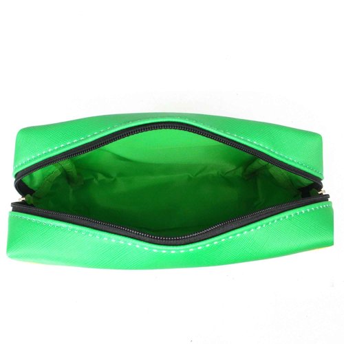 RGYLION Makeup Bag Travel Toiletry Bag Makeup Bag for Women PU Leather Waterproof Make up Bag for Women Girls Jamaica Flag Rasta Reggae Letter Afro（Jamaica