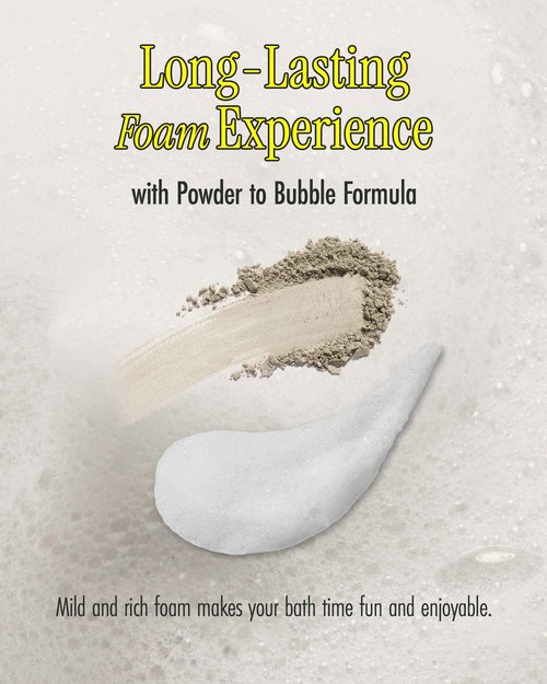 BRMUD Relief Mud Bubble Bath Powder | ATEEZ Pick| Hypoallergenic Mud Powder Bubble Bath w/ 98% Nature-Derived Ingredients | Moisturizing & Foaming Bath Oil Control for All Skin (Pack of 6, 1.76 oz)