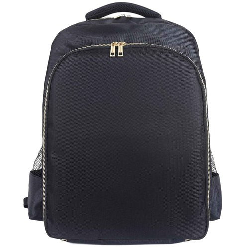 AIHOPESTO Barber Travel Backpack (Black, 17.7 x 12.6 x 7.5 inches), Air Cushion Design, Waterproof, High Capacity for Clippers and Supplies