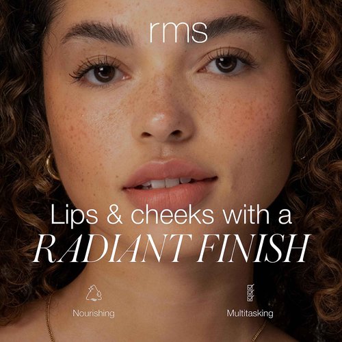 RMS Beauty Lip2Cheek Cream Blush & Lip Tint – Multi-Use Hydrating Cream Color, Natural Pigments, Lightweight Glow, Long-Lasting, Portable 0.28 oz