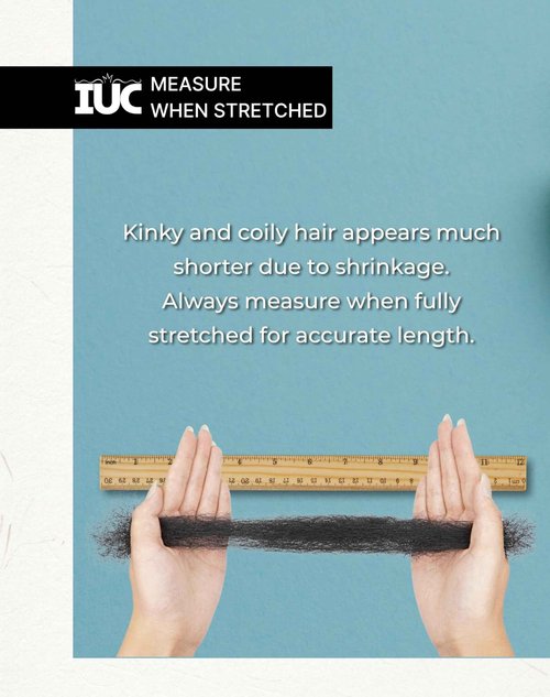 IUC Afro Kinkys Bulk Human Hair (12 Inch, 50g, Dark Brown) 4C Afro Kinky-Curly 100% Human Hair, Ideal for Braiding, Twists, Dreadlocks, Loc Repair, Kid-Friendly