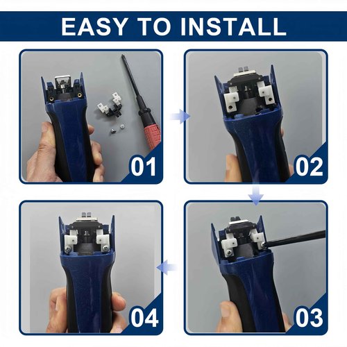 DODAER Upgrade Metal Blade Drive Assembly Lever Compatible with Andis AG & AGC pet Clipper (2 Pack)