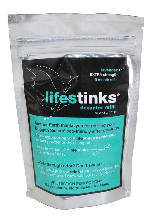 Duggan Sisters – LifeStinks Extra Strength Lavender Deodorant – Refill 4.5 – oz – Aluminum Free