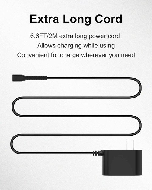 Replacement for Wahl Magic Clipper Cordless Charger, 4V Clipper Charger Compatible with Wahl 8164/8591/8148/8504, 5-Star Magic Clip Cordless Trimmer, 1919 100 Year Hair Clipper