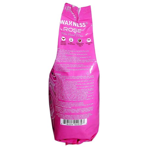 Wax Necessities Waxness Film Hard Wax Rose 2.2 Pound