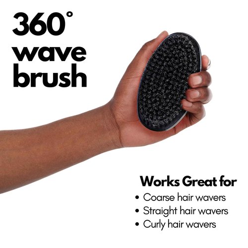 OCEAN VIEW DEEP WAVES POMADE 360 Wave Brush + 360 Wave Grease