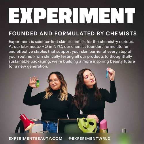 Experiment Super Saturated Ultra Hydrating Barrier Serum – 30% Glycerin, Polyglutamic Acid + Prickly Pear for Intensive Moisture, Plump + Dewy Skin, 1.35 FL OZ – Vegan for All Skin Types