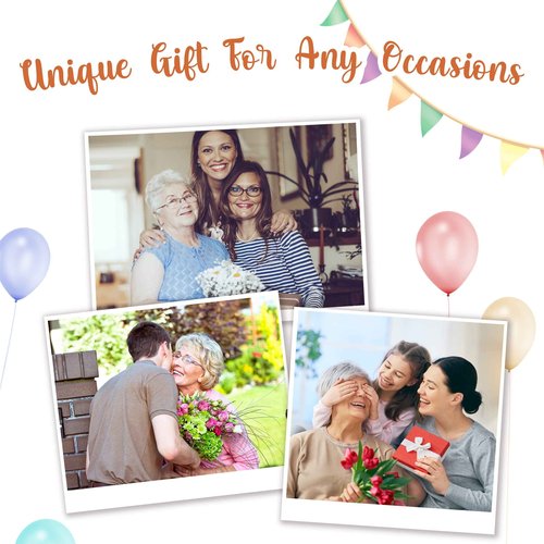 Pandasch Gigi Gifts, Best Gigi Birthday Gifts from Grandkids - Unique Engraved Bamboo Cutting Board, Funny Birthday, Christmas or Mothers Day Gifts for Gigi