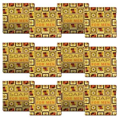 Greenwich Bay Trading Company 1.9oz Soap Bulk Packs of 12 (Soap for Men)