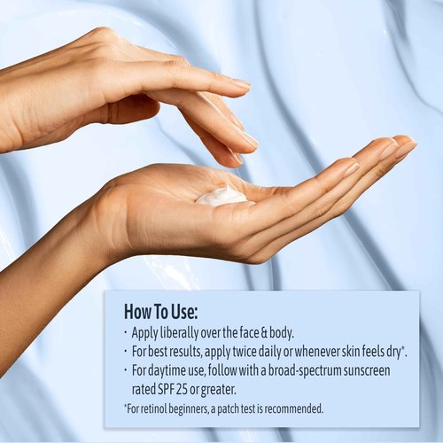 NATURE WELL Clinical Retinol Advanced Moisture Cream for Face, Body, & Hands, Boosts Skin Firmness, Enhances Skin Tone, No Greasy Residue, Packaging May Vary, 2 Pack (10 Oz Each)