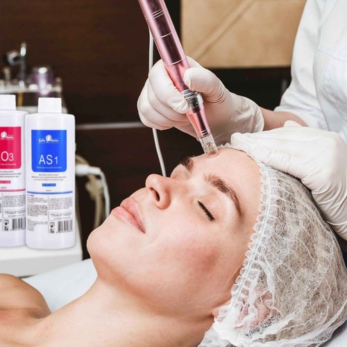 YMEYFAN Hydrate Solution for Facial AS1 SA2 AO3 for Hydrogen Oxygen Facial Machine Professional, Aqua Peeling Solution Hydrate Serums for Facial Cleansing, Face Skin Care, Hydrating (400ml/6Pcs)