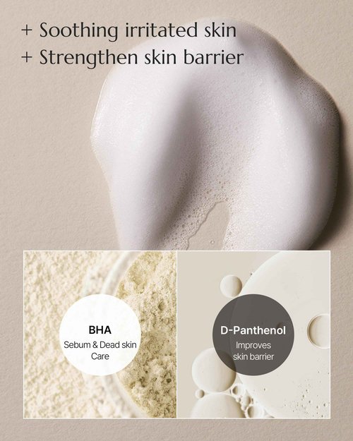theralogic Madecell Derma Repair B5 Bubble Foam Cleanser - Panthenol & Salicylic Acid BHA - Korean Acne Calming Bubble Face Wash - Hypoallergenic, Vegan, Fragrance Free, 5.07 fl.oz.