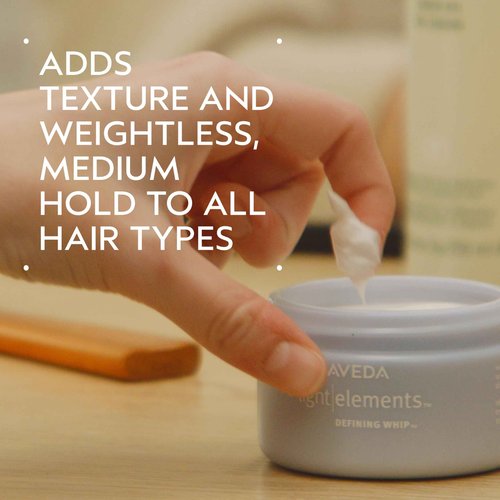 Aveda Light Elements Defining Whip | Hair Styling Wax | Lightweight | Adds Texture & Medium Hold, 4.2 Ounce