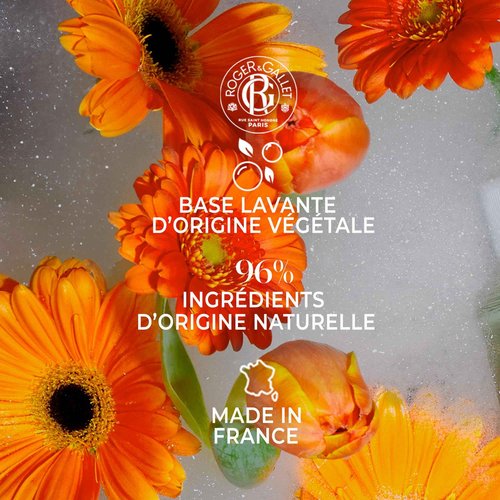 ROGER & GALLET | Body Wash & Body Soap for Women | Bois D'Orange - Orange Wood 3 X 3.5 Oz