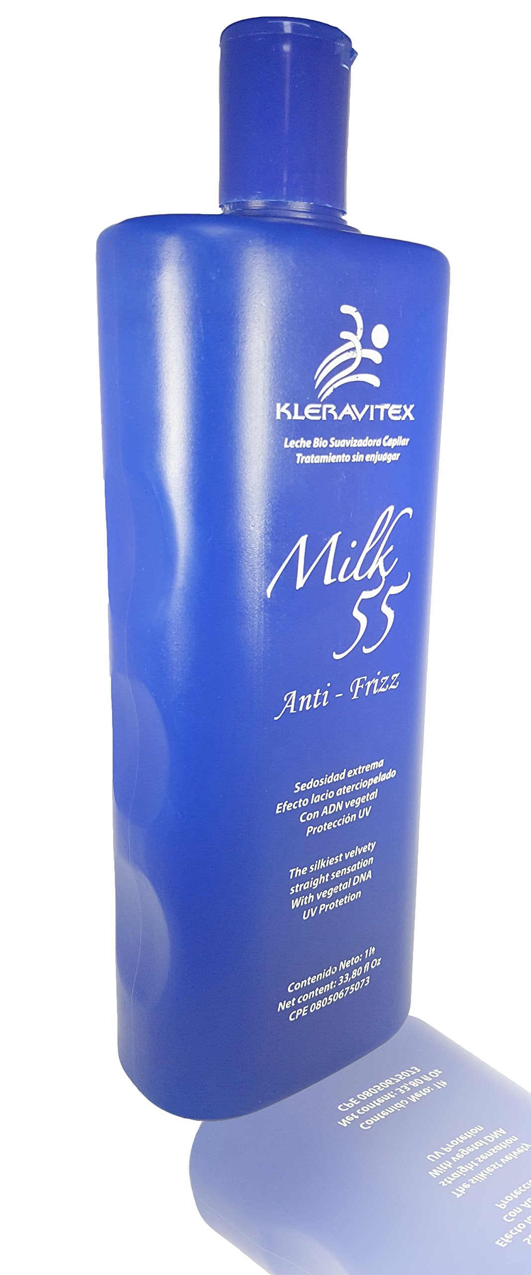 Kleravitex Milk Leave In Conditioner - Anti-Frizz Hair Detangler and Deep Treatment for Dry, Damaged, Curly or Natural Hair - 33.8 oz