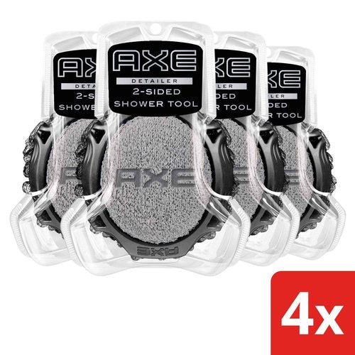 AXE Shower Tool Skin Cleanser for Smoother Skin Detailer Exfoliates & Gently Cleanses One Size, (Pack of 1)
