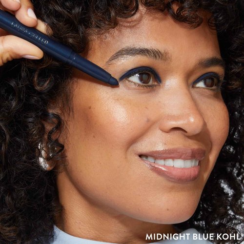 LAURA GELLER NEW YORK Kajal Longwear Kohl Eyeliner Pencil Duo, Midnight Blue + Deep Black