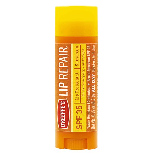 O'Keeffe's Lip Repair SPF 35 Lip Balm Stick, (Pack of 2)