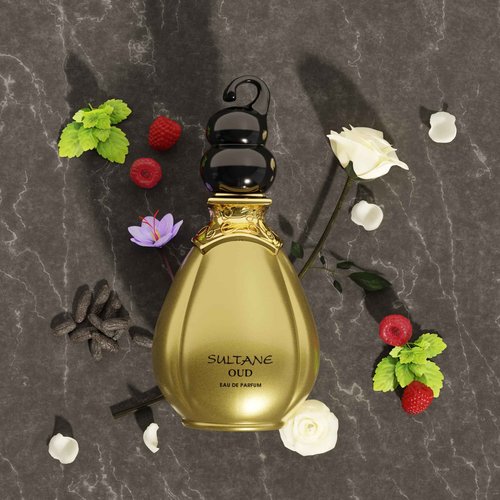 Jeanne Arthes - SULTANE OUD Eau de Parfum - Spray perfume for women - Oriental Scent - Notes of Rose, Saffron, Geranium - Made in France - 3.38 Fl.oz