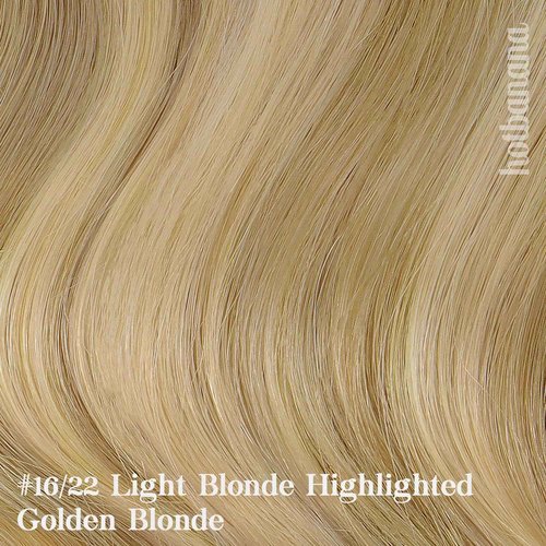 HOTBANANA Human Hair Clip in Hair Extensions, Balayage Light Blonde Highlighted Golden Blonde (Ash Tone) 120g Clip in Hair Extensions Real Human Hair Straight Remy 14 Inch 7pcs