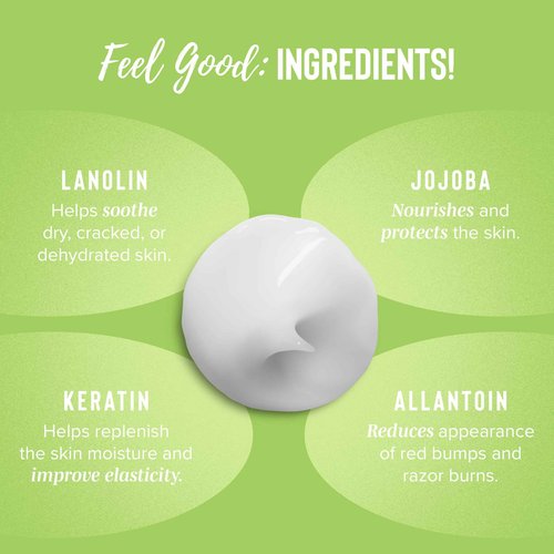 Coochy Shave Cream - Moisturizing Shave Lotion - Gentle Intimate Shaving Cream - For Bikini Area, Underarms, Legs & More - Rash-Free, Hydrating Formula - Key Lime Pie, 32 oz