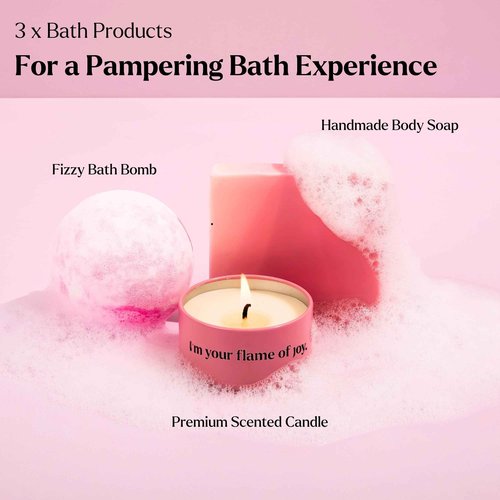 Spa Gifts for Women - Premium Self Care Spa Kit With Bath, Skin Care Sets & Self Care Items - Ultimate Pampering Set - Christmas Gifts for Women - Birthday Gifts- Spa Gift Baskets (Pack of 8)