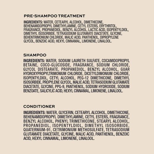 John Frieda Blonde+ Hair Repair System Bundle, Includes Full Repair System, Pre-Shampoo Treatment 3.3oz, Bond Building Shampoo 8.3oz, and Conditioner 8.3oz, Strengthens and Repairs Damaged Hair
