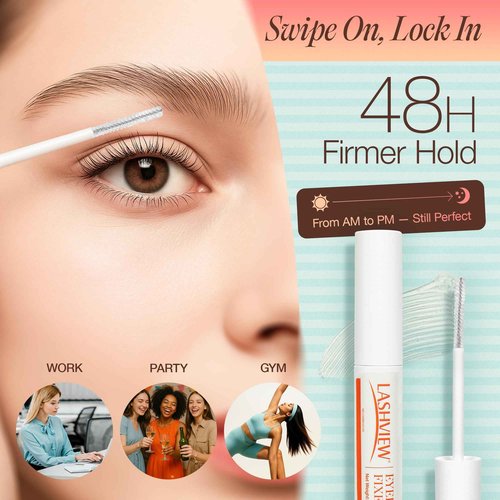 LASHVIEW Upgrade Magnetic Eyelashes with Applicator, Reusable Soft Magnetic Lashes Natural Look with 0.17mm Ultra-Thin Magnets No Glue Needed Easy to Wear and Remove-N24